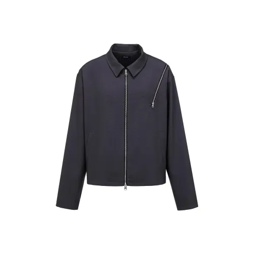 KiayofistVoll Темно-серый унисекс куртки