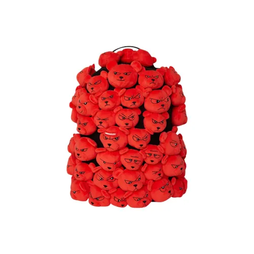 SPRAYGROUND Рюкзак из искусственной кожи унисекс красный