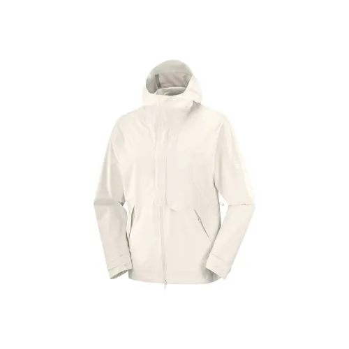 SALOMON OUTERPATH Hiking Outdoor Приключение Водонепроницаемый Ветрозащитный And Дышащий Ветровка Мужской