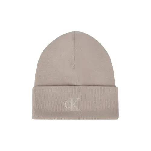 CALVIN KLEIN Полиэстер Beanies Унисекс Серый Замковый