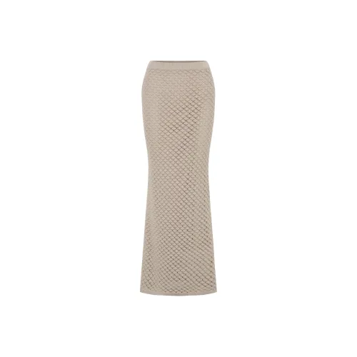 Meshki Женские Вязаные Длинные Юбки