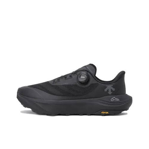 DESCENTE Повседневные беговые кроссовки унисекс черные