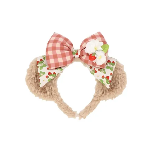 Disney 2024 Duffy and Friends Сердце-образный Strawberry Collection Даффи Tokyo Disney Аксессуары для кукол