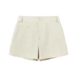 Бежевый из льна