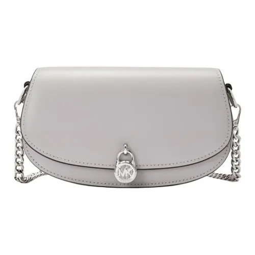 MICHAEL KORS Mila Коровья кожа Сумка через плечо Маленькая Женская Жемчужно-серый