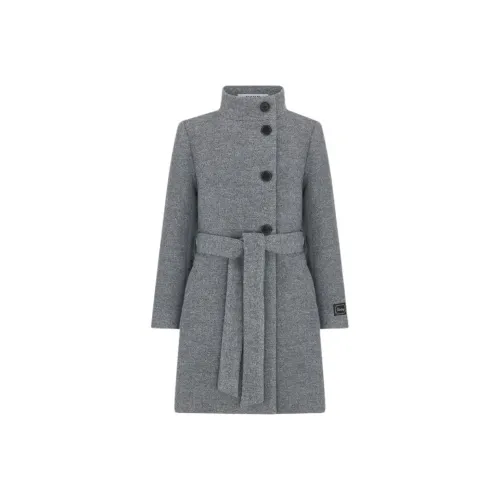 DIOR Серый Kids Шерстяное пальто