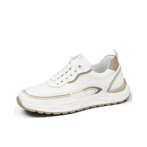 SULEGAO Легкий Низкий Топ Casual Мужской Белый