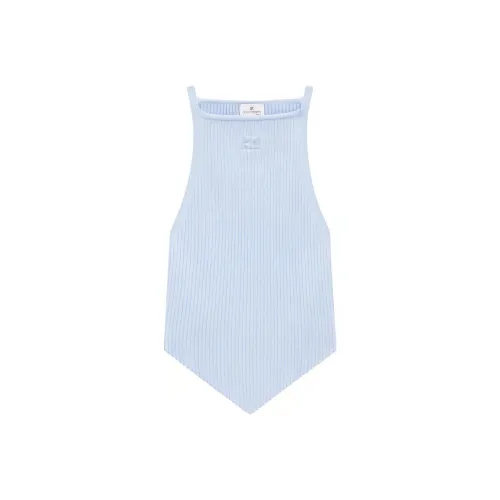 COURREGES Синие Женские Майки