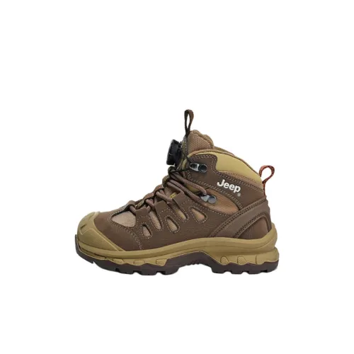 Jeep Износостойкие Термостойкие Низкие Детские Лифт Кроссовки Хаки Детский