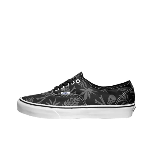 Vans Authentic Скейтборд Кроссовки Унисекс Черные