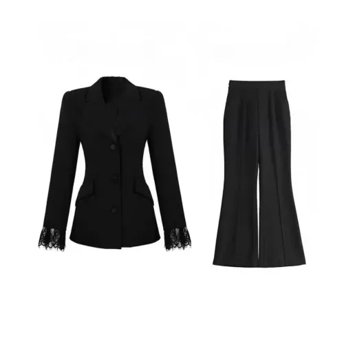 MCGB Черный Женские Деловые Костюмы
