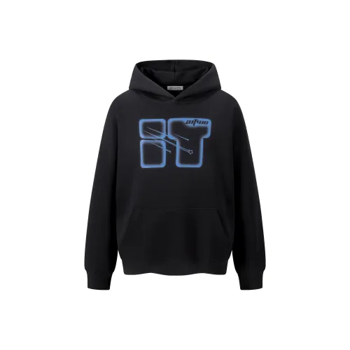 IN TWO Черный Унисекс Свитшоты