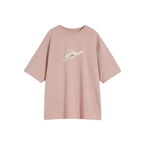 Desigual Розовые Мужские Футболки