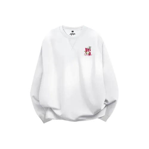 MJ STYLE Длинный рукав Т-рубашка Унисекс