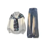 Комплекты одежды (Белый, Серый + Синий)