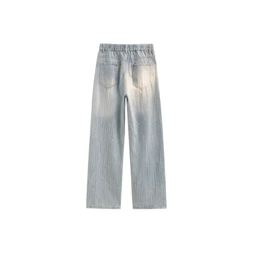 UPZCY JACQUARD DENIM Унисекс Джинсы