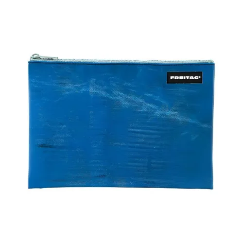 FREITAG Водонепроницаемый тканевый клатч унисекс синий