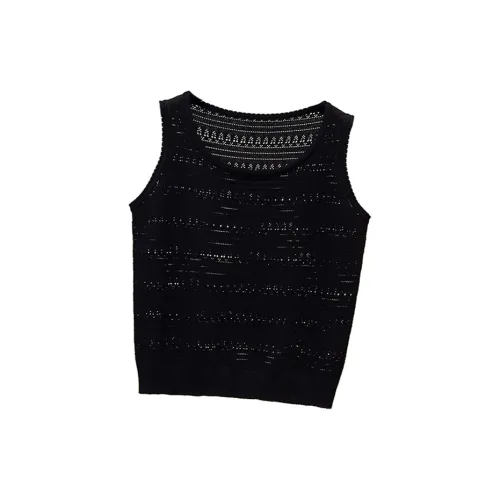 MADALLO Черные Женские Майки