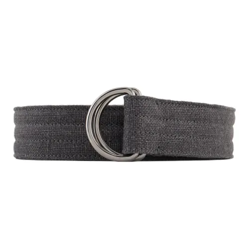 AMANI Linen Belt Men's Gray 4CM AMANI Льняной ремень мужской серый 4CM