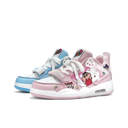 Crayon Shinchan Винтажные баскетбольные кроссовки High Top Унисекс