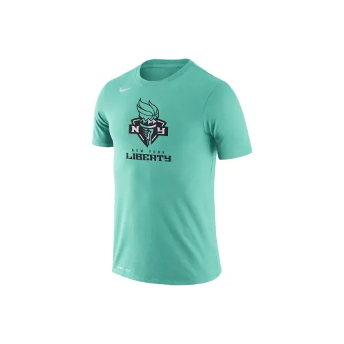 nike WNBA SS22 New York Liberty Логотип Dri Fit T-Рубашка Мужская