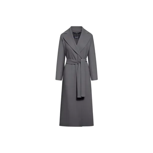 'S MAX MARA' Темно-серый женский пальто