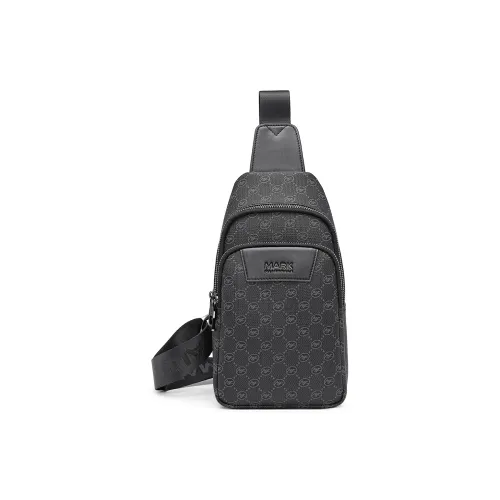 FAIRWHALE PVC Sling Bag Standard Unisex Black FAIRWHALE PVC Слинг Сумка Стандартная Унисекс Черная