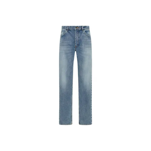 THE ROW Medium Blue Men's Jeans THE ROW Средне-голубые мужские джинсы