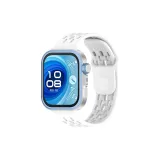 Белый/Дышащий Ремешок из сетки с ячейчатой структурой