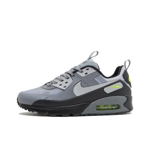 Nike Air Max 90 Беговые кроссовки Мужские Серые