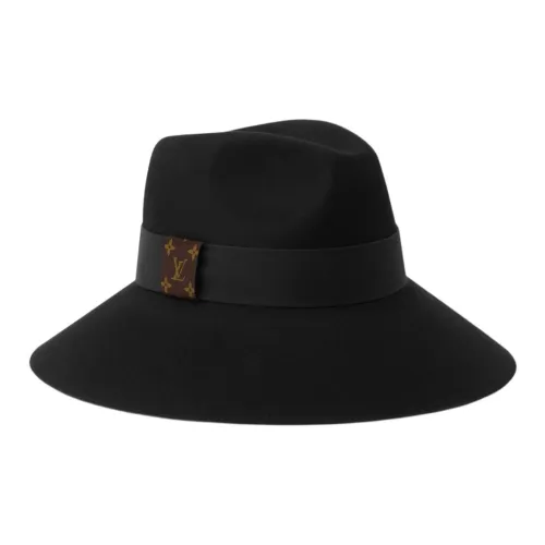 LOUIS VUITTON Фетр Цилиндры Женские Черный