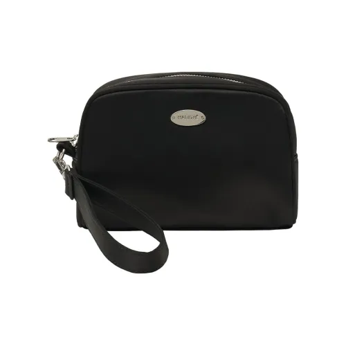 Marithe Francois Girbaud Смешанный материал Клатч Стандартный Женский Черный Кремовый