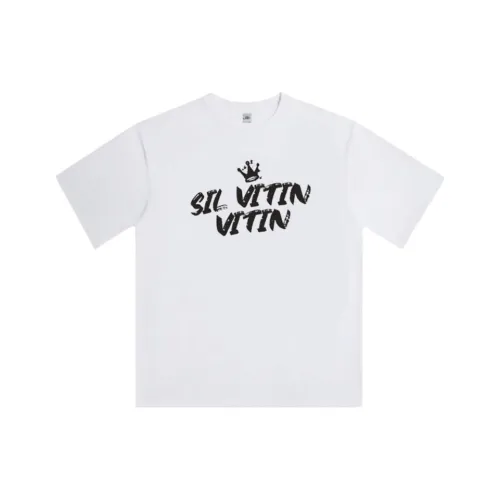 SIL VITIN Белый Унисекс T-рубашки