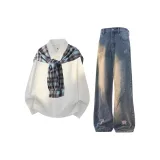 Комплекты одежды (Белый + Синий)