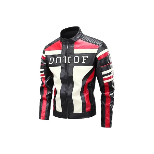 BUSINE; Черные мужские кожаные куртки