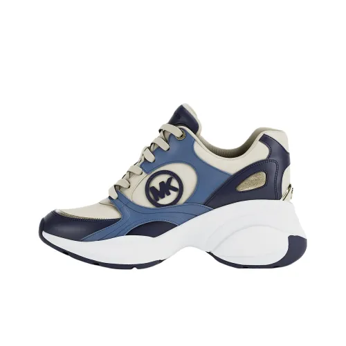 MICHAEL KORS Zuma Low Топ Толстоподошвенные кроссовки Женские Синий