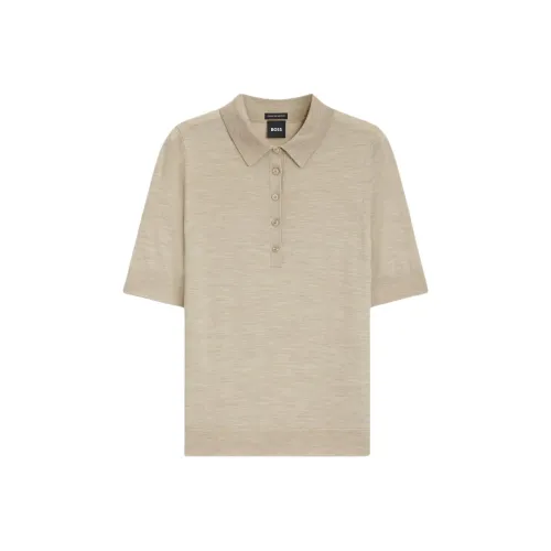 Hugo Boss Light Beige Women's Polo