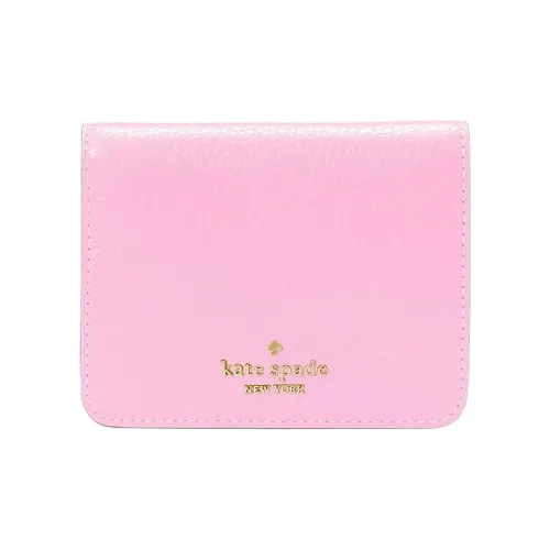 Kate Spade Lena кожаный кошелек маленький женский розовый