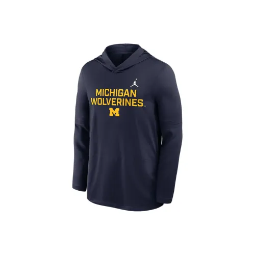 nike Michigan FW AW25 Sideline Бренд Dri Fit COLLEGE Толстовка Мужской