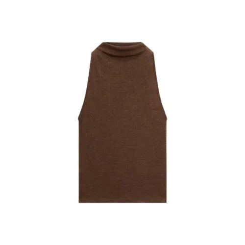 Massimo Dutti Коричневый Женские T-рубашки