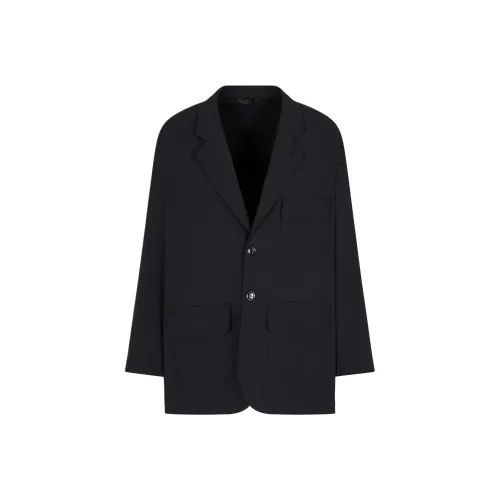 GIORGIO ARMANI Морской Синий Мужской Деловой Костюм