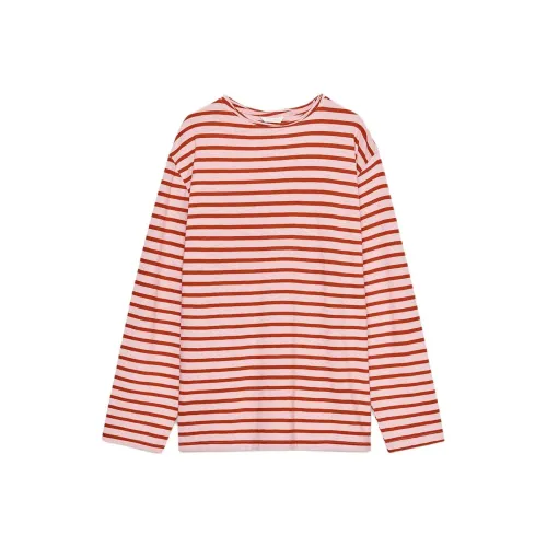 ZARA Полосы Женские T-рубашки