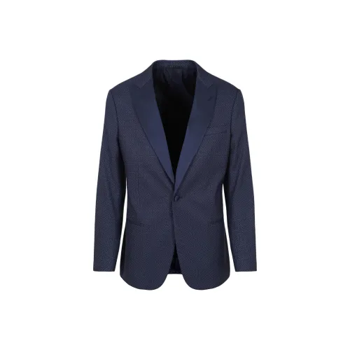 GIORGIO ARMANI Морской Синий Мужские Куртки