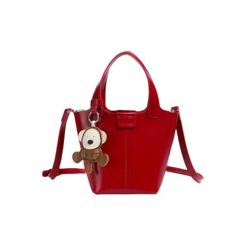 OKEKE ПУ (полиуретан) ведрообразная сумка сумка на одно плечо женская многоцветная