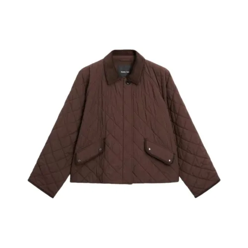 Massimo Dutti Хлопковый пуховик женский