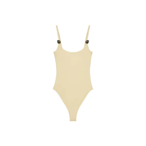 ZARA Желтое женское боди