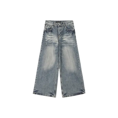 ESSEDANCES Blue Unisex Jeans ESSEDANCES Синий Унисекс Джинсы