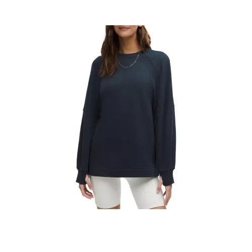 lululemon Морской синий True Темно-синий Женские Свитшоты