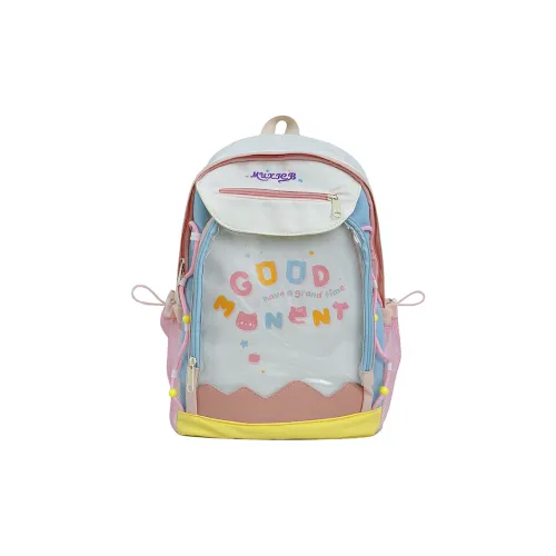 BUBM Нейлон Ит-Сумка Стандартная Женская Белая Желтая