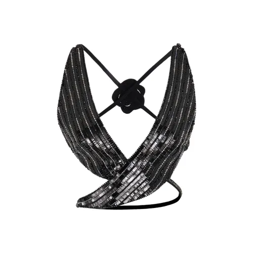 GIORGIO ARMANI Черный Женский Топ без бретелек